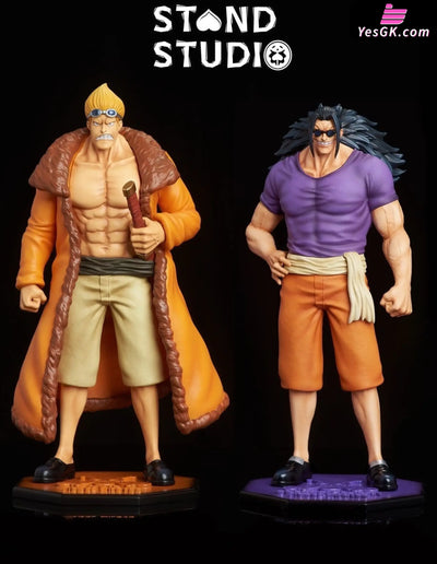 One Piece Roger Pirates #1 Gaban & Taro Resin Statue - Stand Studio [In-Stock] - Full Payment - One Piece