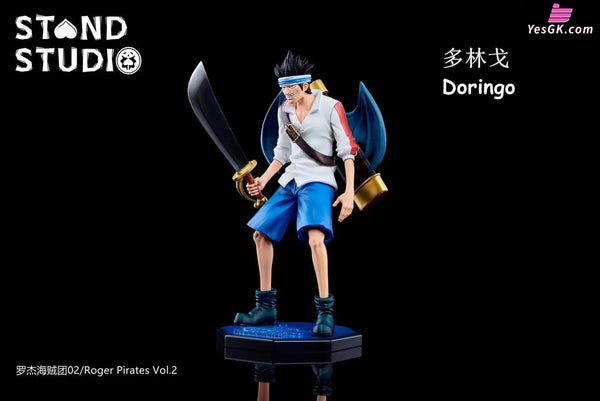 One Piece Roger Pirates Crocus & Doringo POP GK Statue - Stand Studio [In-Stock] - Full Payment - One Piece