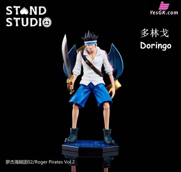 One Piece Roger Pirates Crocus & Doringo POP GK Statue - Stand Studio [In-Stock] - Full Payment - One Piece