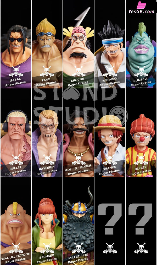 One Piece Roger Pirates #9 Spencer & Millet Pine GK Statue - Stand Studio [In-Stock] - Full Payment - One Piece