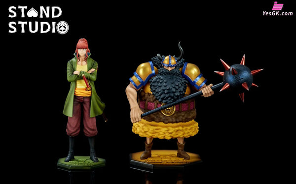 One Piece Roger Pirates #9 Spencer & Millet Pine GK Statue - Stand Studio [In-Stock] - Full Payment - One Piece