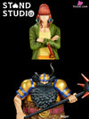 One Piece Roger Pirates #9 Spencer & Millet Pine GK Statue - Stand Studio [In-Stock] - Full Payment - One Piece