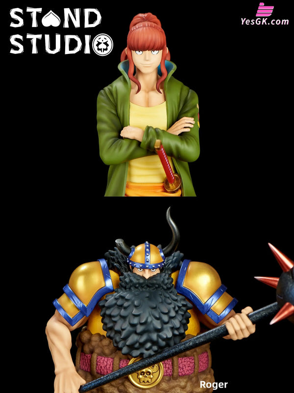 One Piece Roger Pirates #9 Spencer & Millet Pine GK Statue - Stand Studio [In-Stock] - Full Payment - One Piece