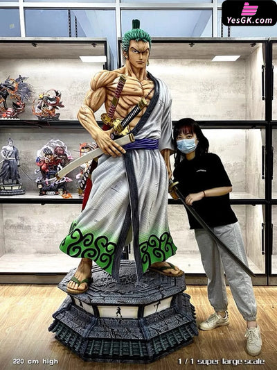 One Piece Roronoa Zoro 1/1 Statue - Tian Tong Studio [In Stock]