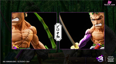 One Piece Roronoa Zoro And Tenguyama Hitetsu Resin Statue - Yz Studio [Pre-Order Closed] Full