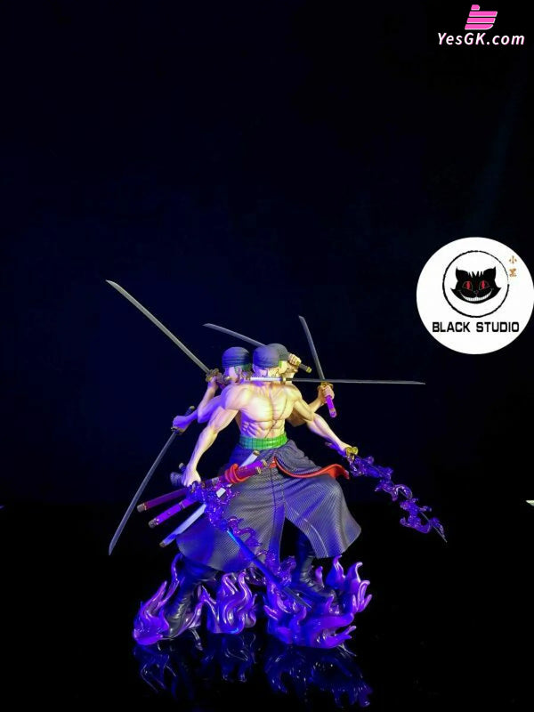 One Piece Roronoa Zoro Asura GK Statue - Black Studio [In-Stock] - One Piece