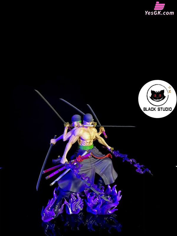 One Piece Roronoa Zoro Asura GK Statue - Black Studio [In-Stock] - One Piece