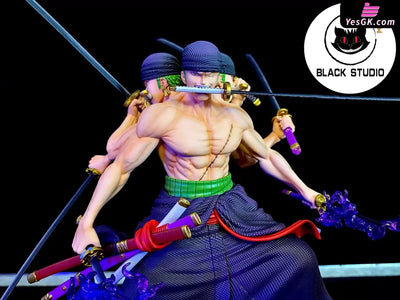 One Piece Roronoa Zoro Asura GK Statue - Black Studio [In-Stock] - One Piece