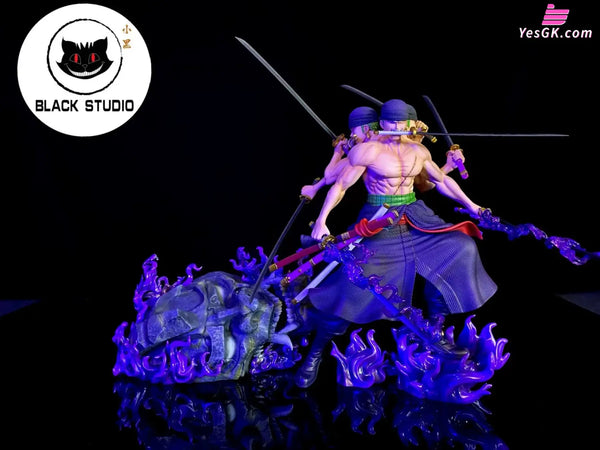 One Piece Roronoa Zoro Asura GK Statue - Black Studio [In-Stock] - One Piece