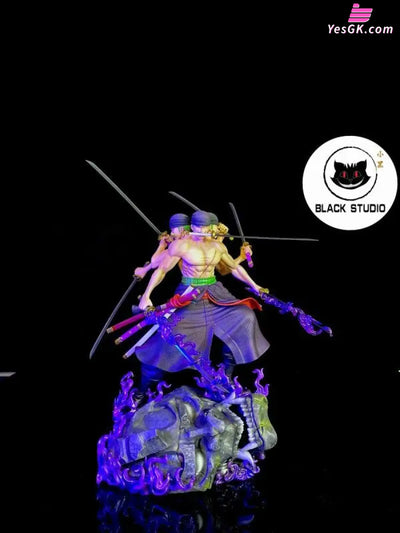 One Piece Roronoa Zoro Asura GK Statue - Black Studio [In-Stock] - One Piece