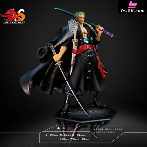One Piece Roronoa Zoro Enma Resin Statue - As Studio [Pre-Order] Deposit / Popsa +Black Cloak +