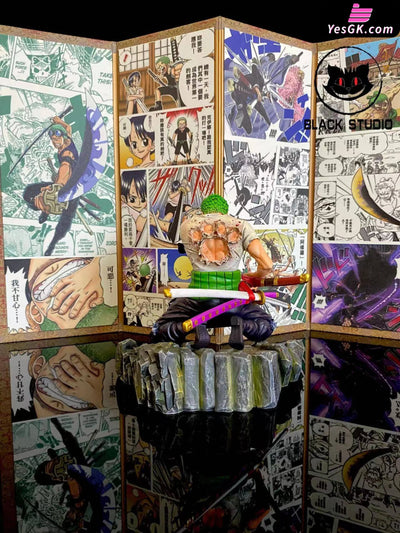 One Piece Roronoa Zoro GK Statue - Black Studio [In-Stock] - Full Payment - One Piece