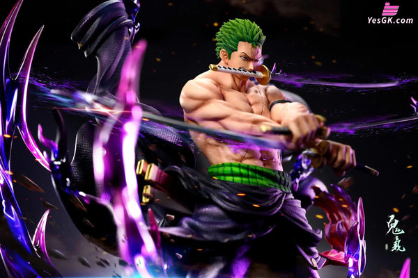 One Piece Roronoa Zoro Gk Statue - T-H Studio [Pre-Order] Deposit / Purple High Edition