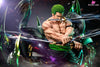 One Piece Roronoa Zoro Gk Statue - T-H Studio [Pre-Order] Full Payment / Purple Low Edition