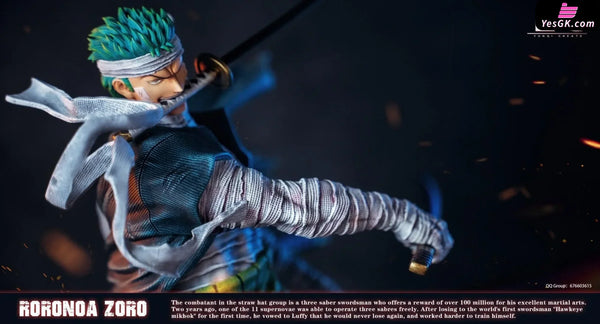 One Piece Roronoa Zoro GK Statue - Yun Qi Studio [In-Stock] - Full Payment - One Piece