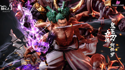 One Piece Roronoa Zoro Kyutoryu Ashura Resin Statue - Mr.j Studio [In Stock]