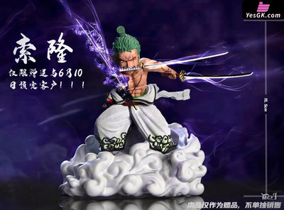 One Piece Roronoa Zoro Kyutoryu Ashura Resin Statue - Mr.j Studio [In Stock]