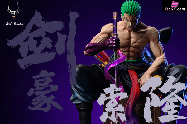 One Piece Roronoa Zoro Resin Statue - Evil Studio [Pre-Order]