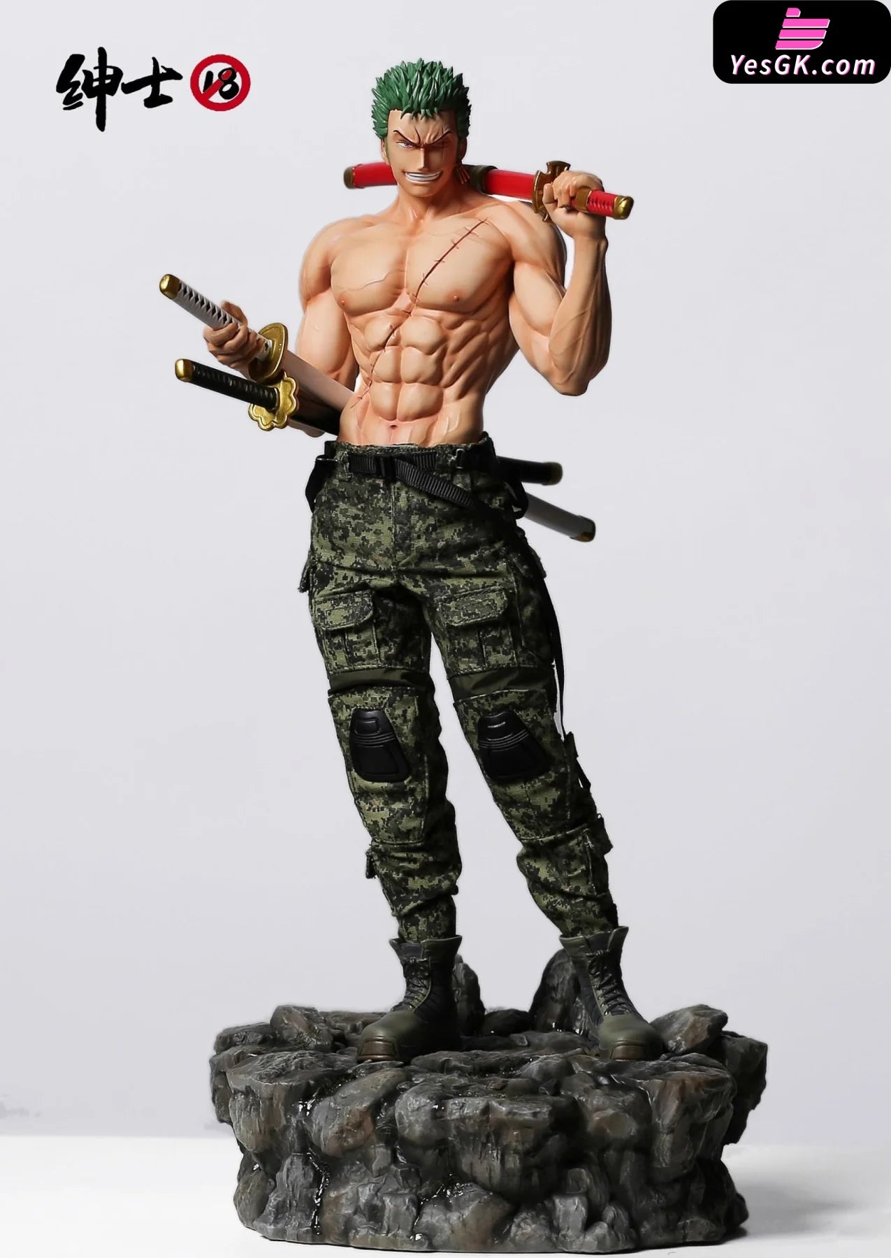 One Piece Roronoa Zoro Resin Statue - Gentleman 18 Studio [In Stock]