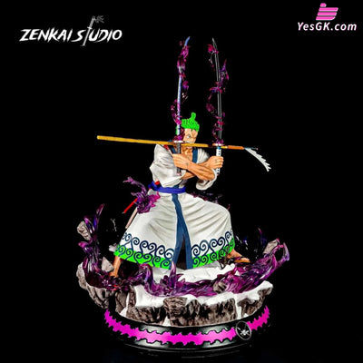 One Piece Roronoa Zoro Santoryu Statue - Zenkai Studio [Pre-Order]