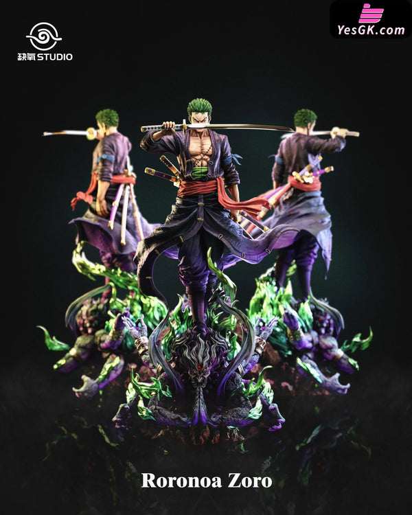 One Piece Roronoa Zoro Statue - Queyang Studio [Pre-Order] Deposit / 1/6 Scale Green