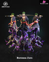 One Piece Roronoa Zoro Statue - Queyang Studio [Pre-Order] Deposit / 1/6 Scale Purple