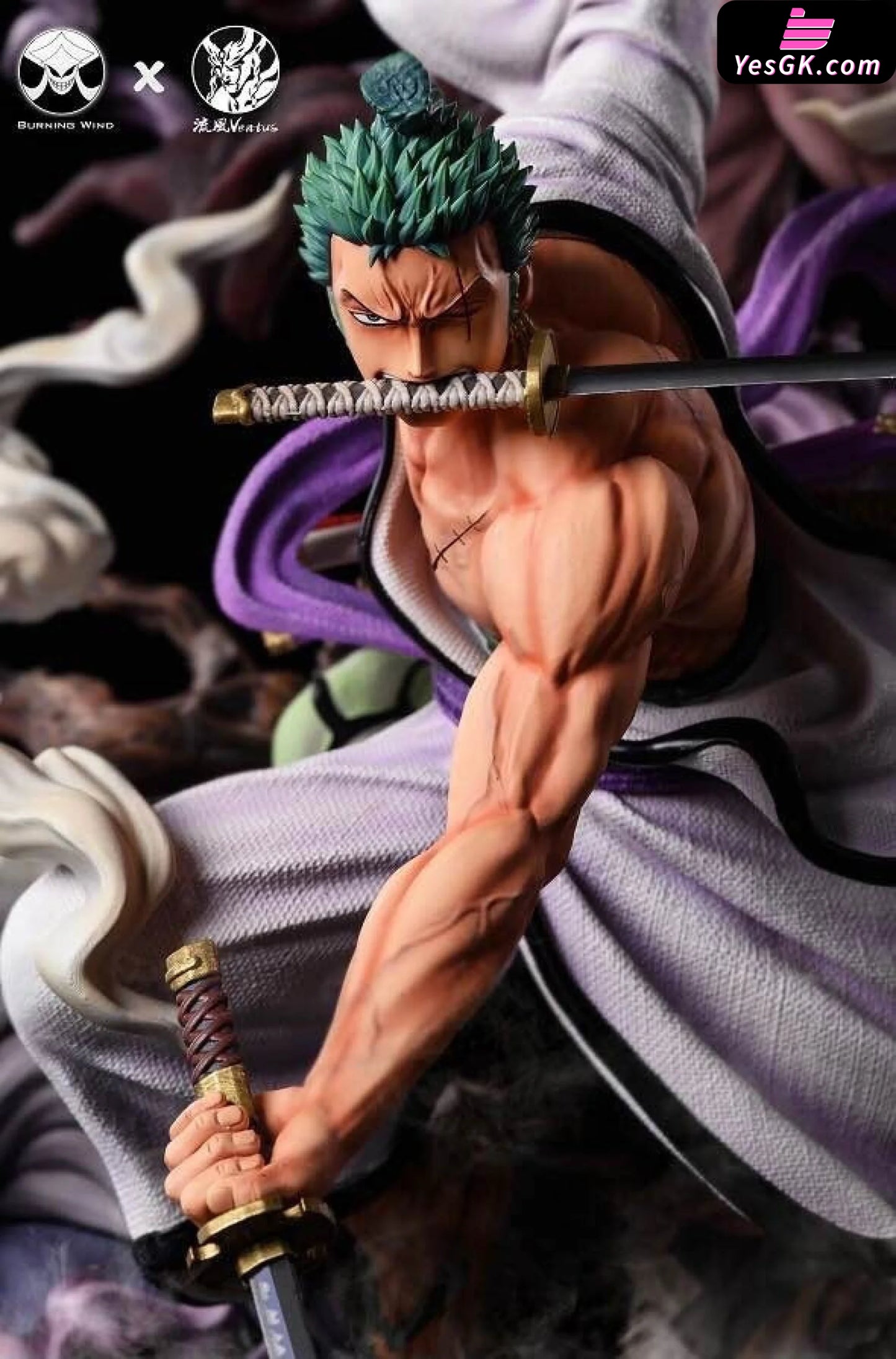 One Piece Roronoa Zoro Statue - Ventus Studio & Burning Wind Studio [I ...