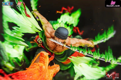 One Piece Roronoa Zoro VS King Statue - JIMEI PALACE Studio