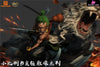 One Piece Roronoa Zoro With White Tiger Statue - Pandora Studio X Singularity [Pre-Order Closed]