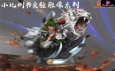 One Piece Roronoa Zoro With White Tiger Statue - Pandora Studio X Singularity [Pre-Order Closed]