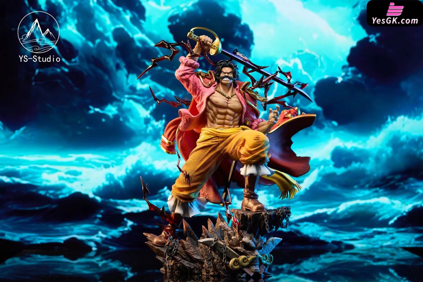 One Piece Royal Series 001 Gol D Roger Resin Statue - Ys Studio [Pre-Order]