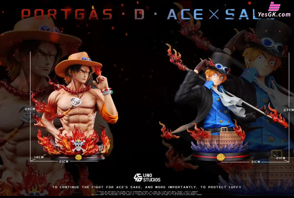 One Piece Sabo 1/4 GK Statue - UNO Studio [In-Stock] - Full Payment - One Piece