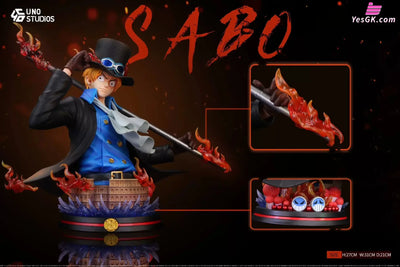 One Piece Sabo 1/4 GK Statue - UNO Studio [In-Stock] - Full Payment - One Piece