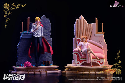 One Piece Sanji & Charlotte Pudding Resin Statue - Lamzc Studio [Pre-Order]