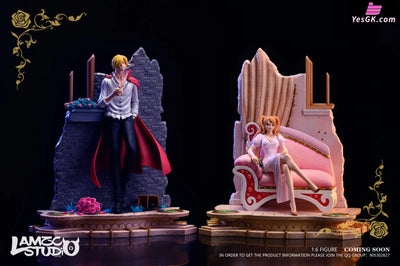 One Piece Sanji & Charlotte Pudding Resin Statue - Lamzc Studio [Pre-Order]