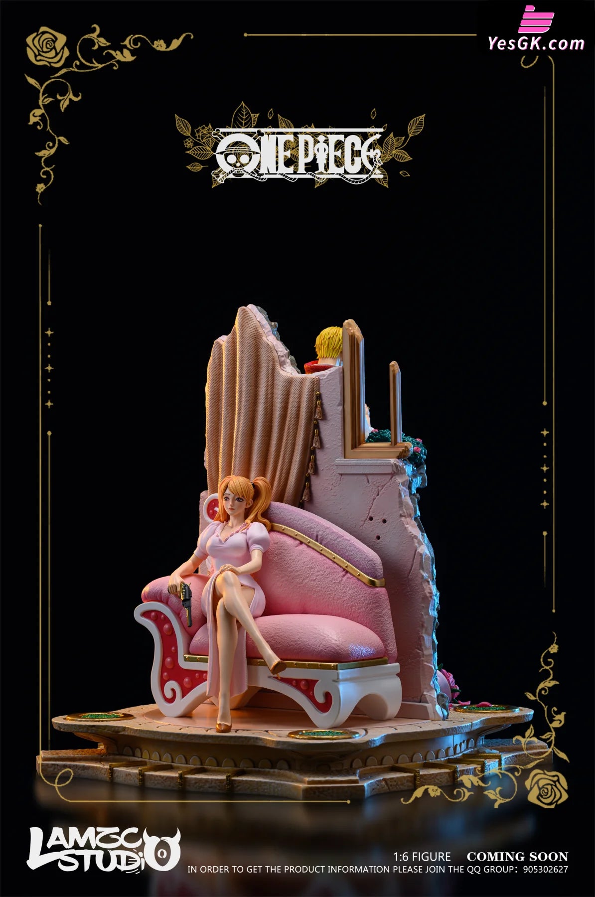 One Piece Sanji & Charlotte Pudding Resin Statue - Lamzc Studio [Pre-Order]