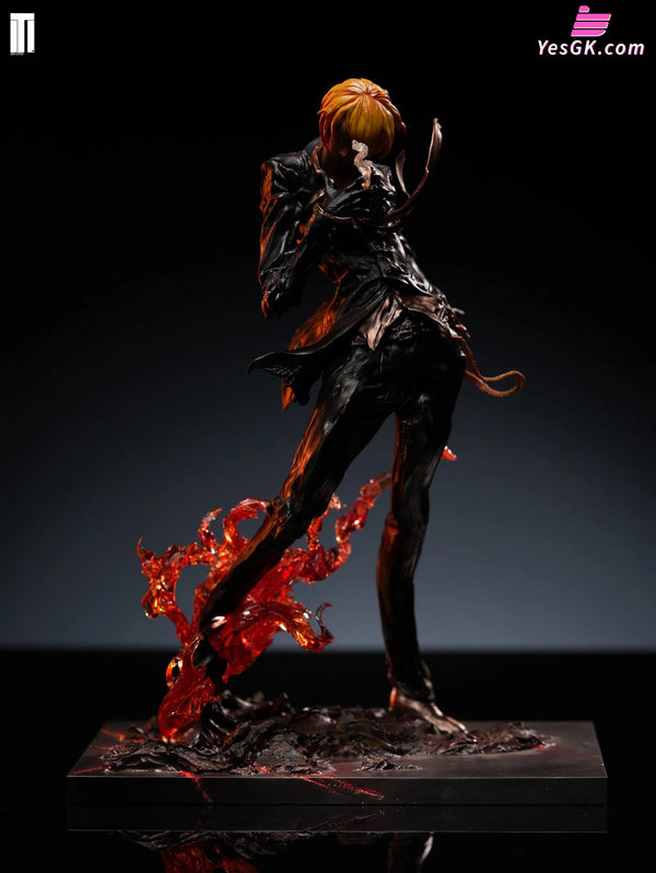 One Piece Sanji GK Statue - Iron Curtain Studio [In-Stock] - Full Payment / Black - One Piece
