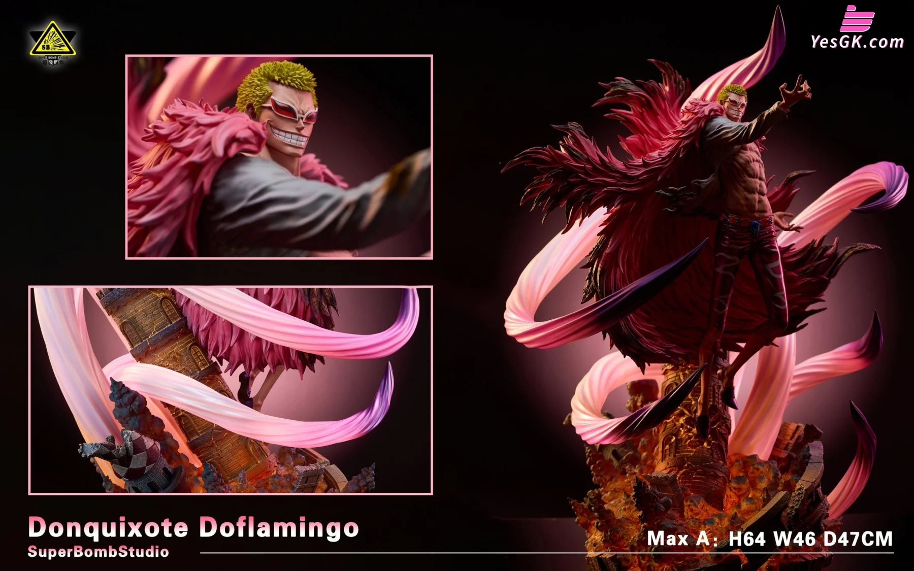 One Piece Sbs 3Rd Anniversary Donquixote Doflamingo Statue - Super Bomb Studio [Pre-Order]