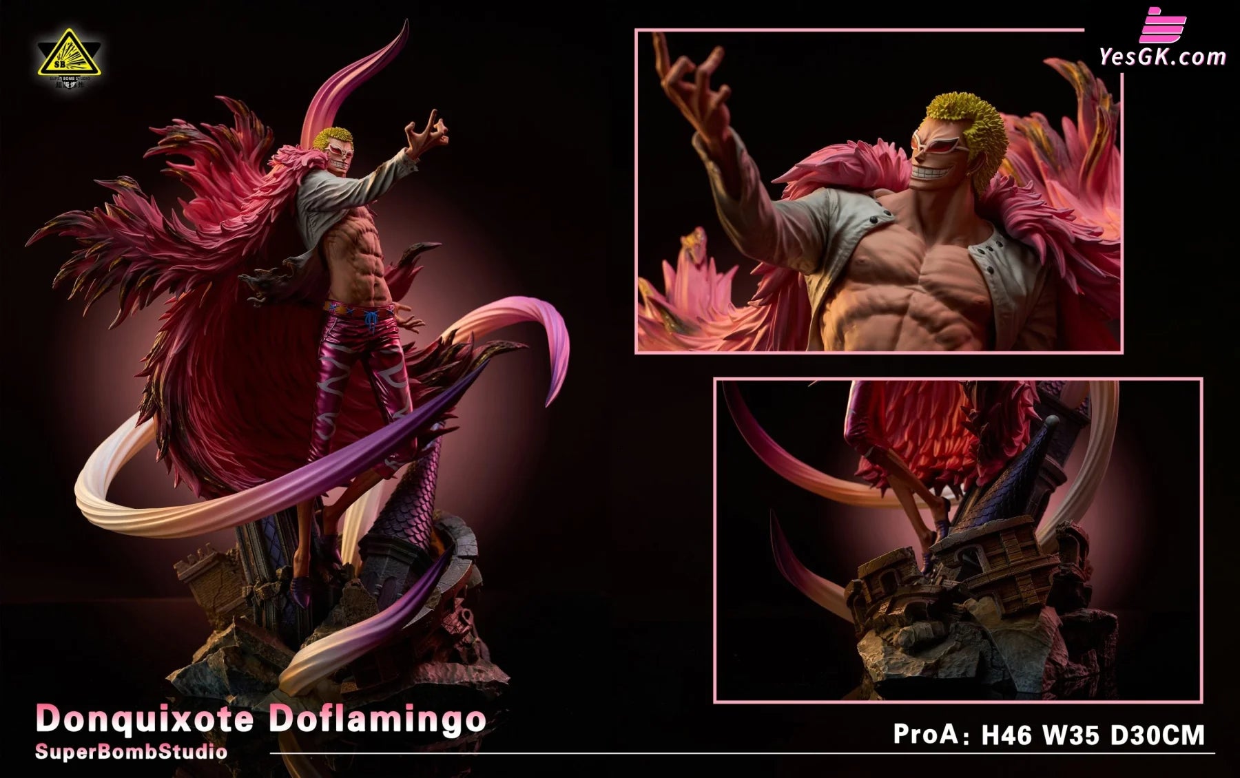 One Piece Sbs 3Rd Anniversary Donquixote Doflamingo Statue - Super Bomb Studio [Pre-Order]