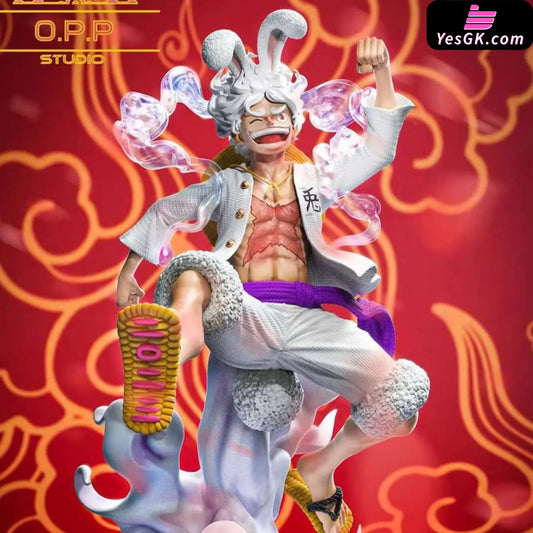 One Piece Scene #4 - Nika Luffy Resin Statue - OPP Studio [Pre-Order]