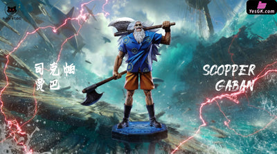 One Piece Scopper Gaban GK Statue - Black Studio [Pre-Order] One Piece