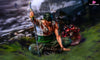 One Piece Seated Bloody Zoro GK Statue - Wings Studio [In-Stock] - Full Payment - One Piece