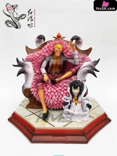 One Piece Seated Donquixote Doflamingo GK Statue - Hong Man Bar Studio [In-Stock] - Full Payment - One Piece
