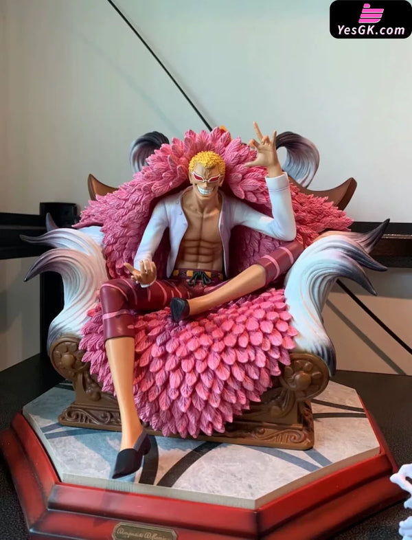 One Piece Seated Donquixote Doflamingo GK Statue - Hong Man Bar Studio [In-Stock] - Full Payment - One Piece