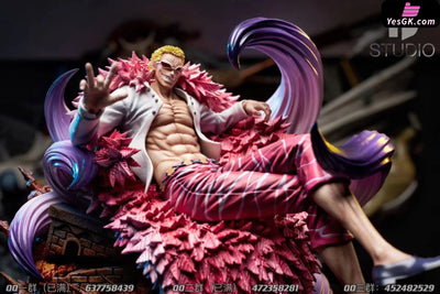 One Piece Seated Oka Shichibukai #7 Donquixote Doflamingo Statue - Bt Studio [Pre-Order]