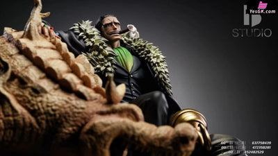 One Piece Seated Shichibukai #1 Sir Crocodile GK Statue - BT studio [In-Stock] - One Piece