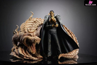 One Piece Seated Shichibukai #1 Sir Crocodile GK Statue - BT studio [In-Stock] - Full Payment / Separate Platform Does