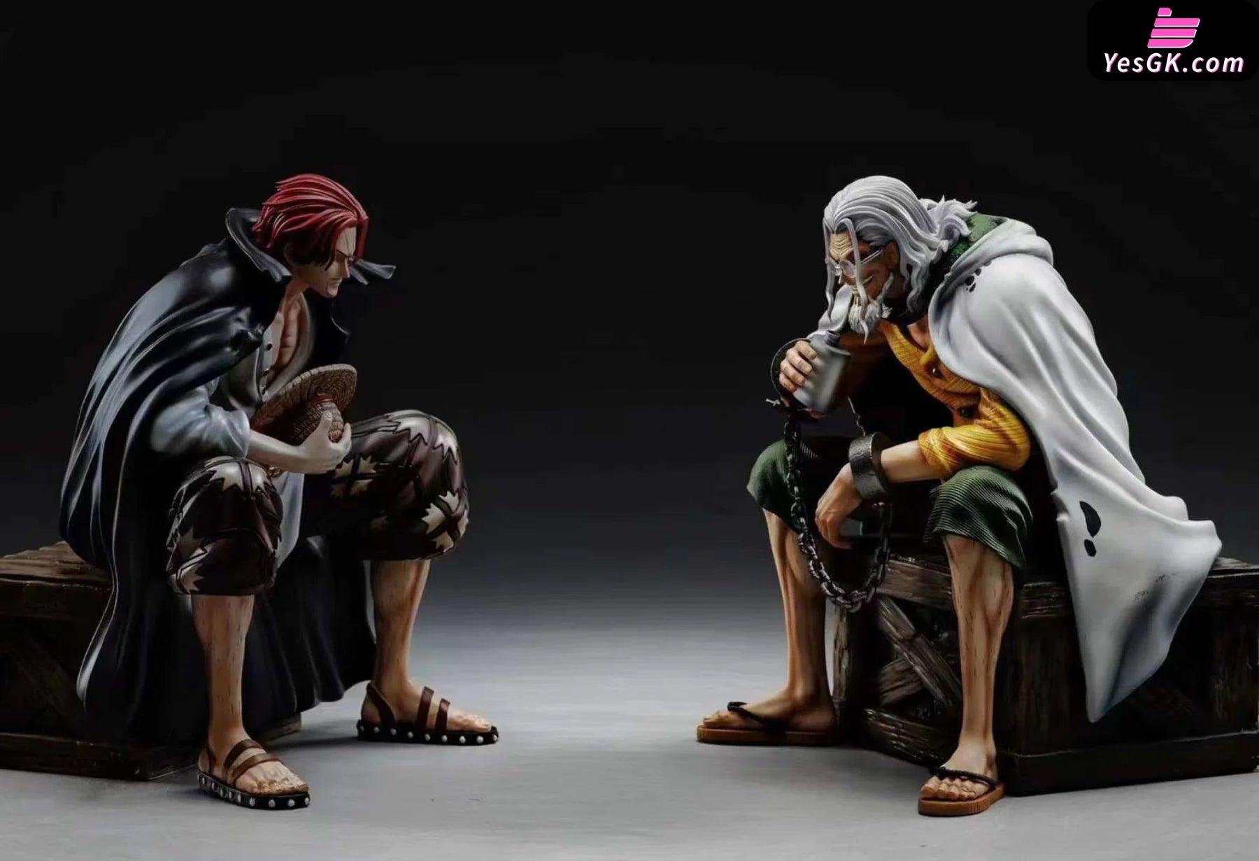 One Piece Seated Silvers Rayleigh Statue - Bt Studio [In Stock]