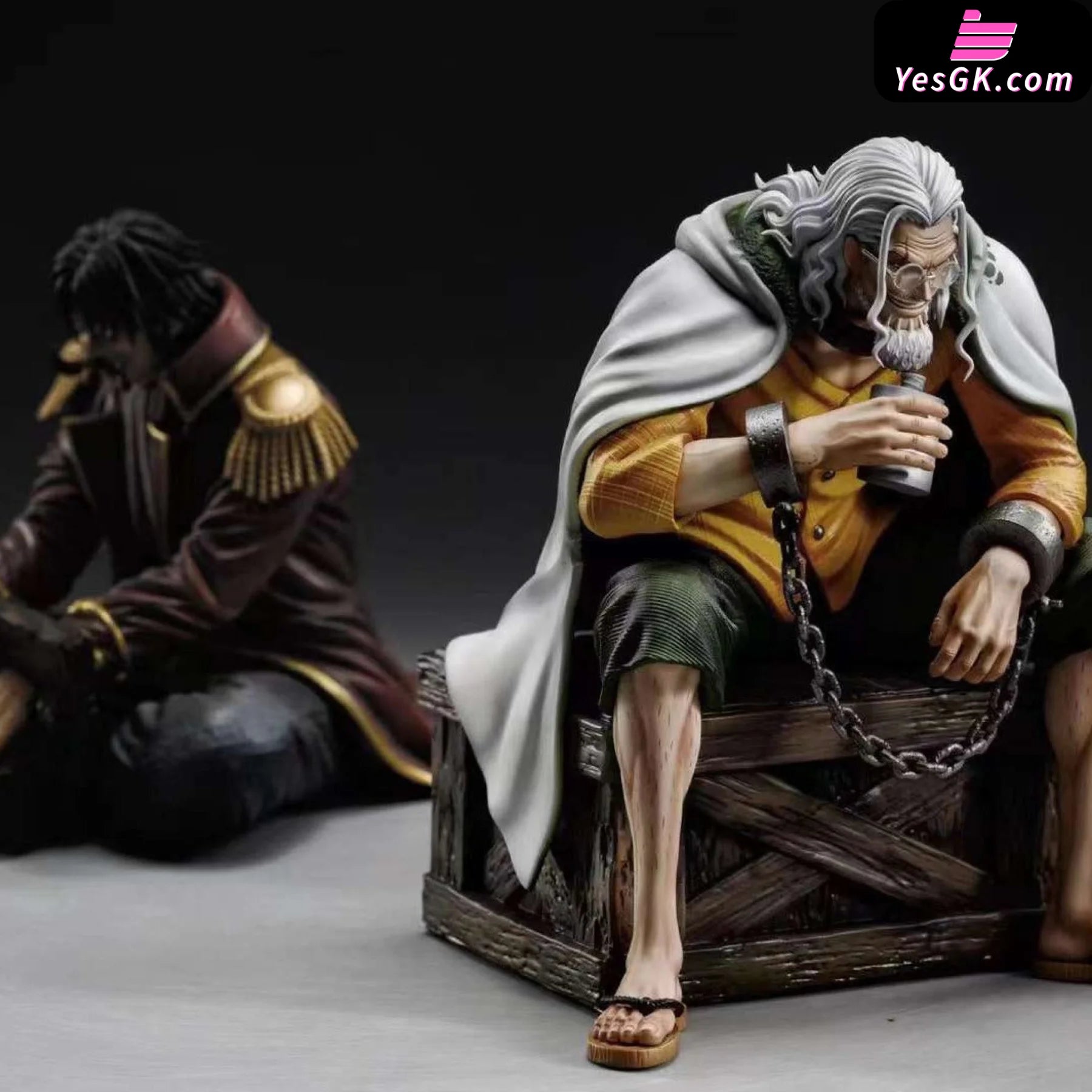 One Piece Seated Silvers Rayleigh Statue - Bt Studio [In Stock]
