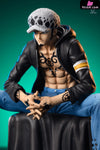 One Piece Seated Trafalgar D. Water Law Resin Statue - Brain-Hole Studio [Pre-Order]